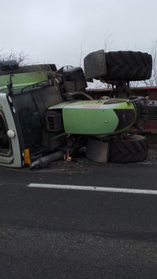 Accident rutier pe DN22, între Constanța și Tulcea