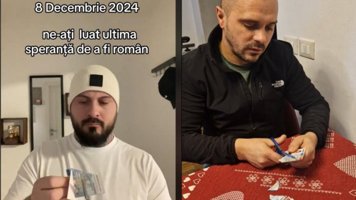 Românii au început să își taie buletinele sau pașapoartele, ca protest împotriva deciziei CCR 