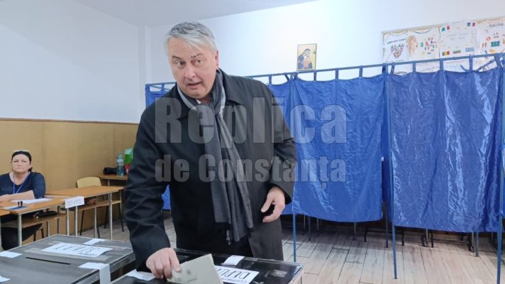 Cătălin Grasa a votat pentru normalitate. Video