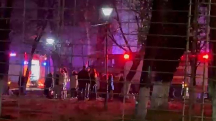 Incendiu la Spitalul Colentina din Capitală. Opt pacienți au fost evacuați
