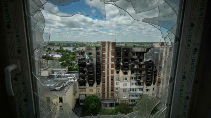 Un oraș din Ucraina a reînviat după ce a fost distrus de ruși 
