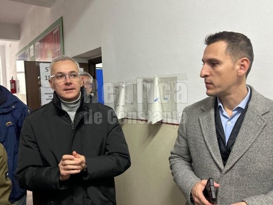 George Gima și Stelian Ion, USR, și-au exercitat dreptul la vot. Video