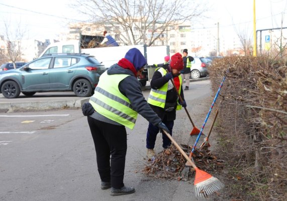 Primăria Constanța continuă acțiunile de întreținere a spațiilor verzi 