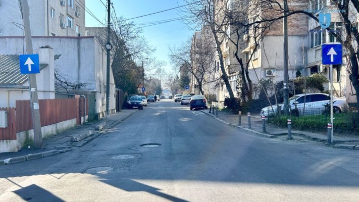 Noi reguli de circulație au fost introduse pe două străzi din municipiul Constanța