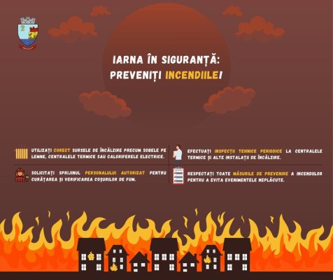 Primăria Hârșova, recomandări pentru locuitori