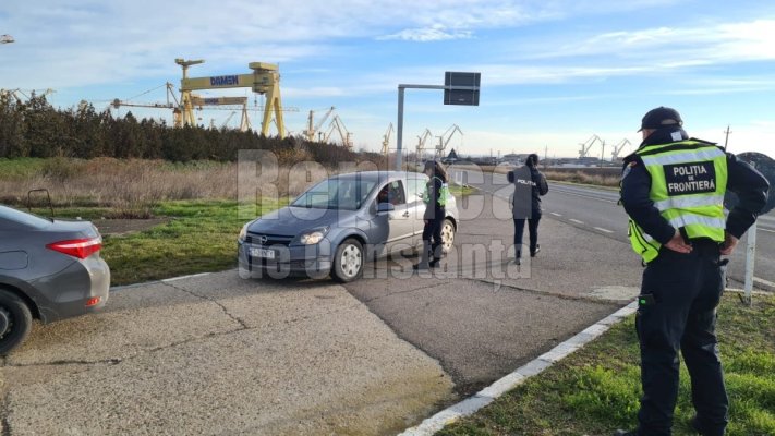 Acțiune a Poliției Române pentru combaterea traficului de persoane și contrabandei, la Mangalia. Video