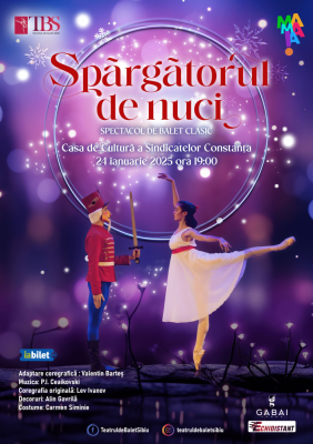 Magia baletului clasic la Constanța! „Spărgătorul de nuci”, prezent pe scenă, pe 24 ianuarie