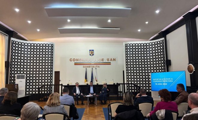 Problema eroziunii malului din proximitatea Teatrului Elpis, discutată în ședința CJSU Constanța