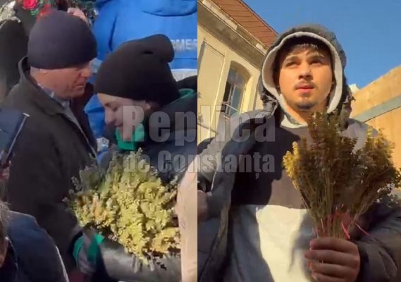 Cine sunt cei doi „comercianți“ care au vândut două fire de busuioc pe 10 lei, de Bobotează! Video