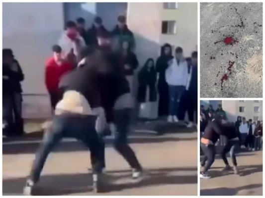 Bătaie în curtea școlii, la un liceu. Unul dintre elevi a ajuns la spital