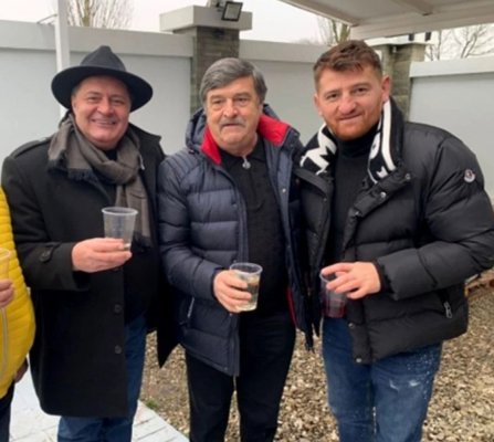 Cseke Attila îl atacă pe Toni Greblă, după ce a tăiat porcul cu apropiații lui Georgescu