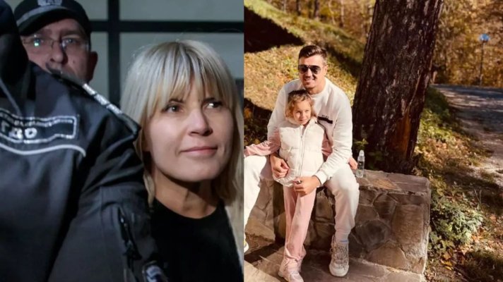 Fiica și iubitul Elenei Udrea, vacanță la schi. Adrian Alexandrov o crește singur pe Eva 