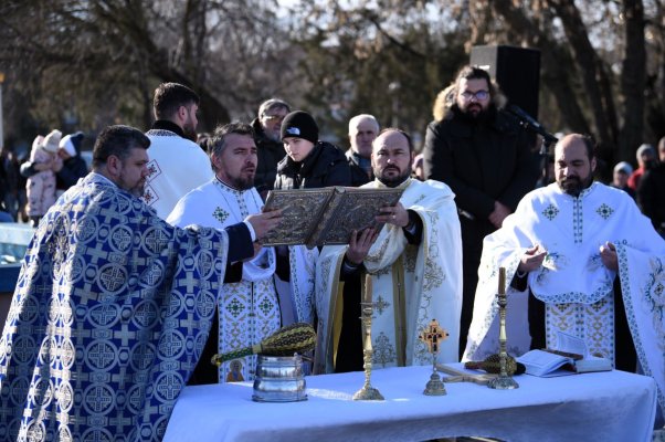 Sfânta sărbătoare a Botezului Domnului - celebrată la Medgidia