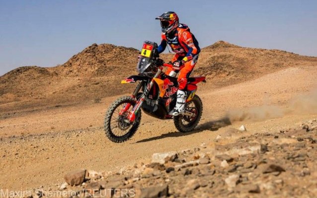 Moto: Australianul Daniel Sanders, învingător în etapa a 2-a a Raliului Dakar