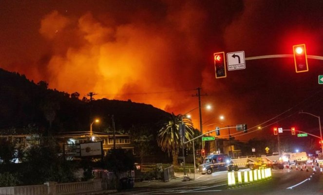 Consulatul General al României la Los Angeles, evacuat din cauza incendiilor uriașe
