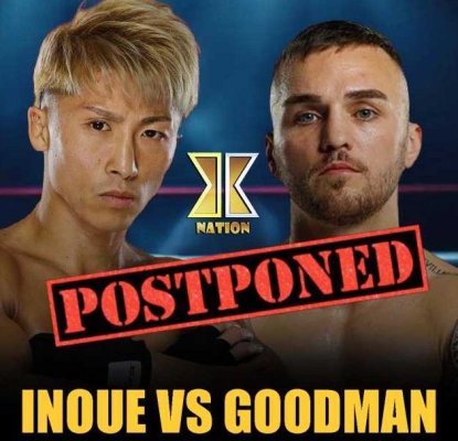 Box: Meciul japonezului Inoue cu australianul Goodman, amânat din nou