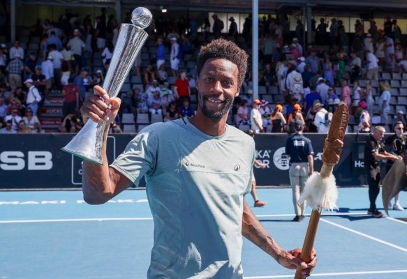 Gael Monfils s-a impus la Auckland şi a devenit cel mai vârstnic câştigător al unui turneu ATP