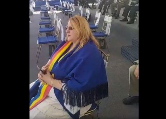 Diana Șoșoacă a participat la învestirea președintelui Maduro, pe capul căruia SUA au pus o recompensă uriașă. Video