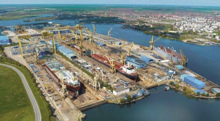 Sindicatul Liber Navalistul îi cere lui Iohannis să intervină pentru salvarea Șantierului Naval Mangalia