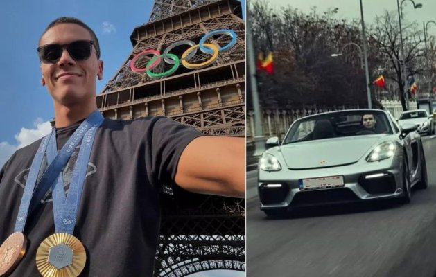 David Popovici a cerut ordin de protecție după ce un vecin a vrut să-i incendieze bolidul de 150.000 de euro