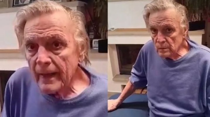 Imagini emoționante cu Florin Piersic. Fanii actorului, revoltați după ce au văzut filmarea cu maestrul