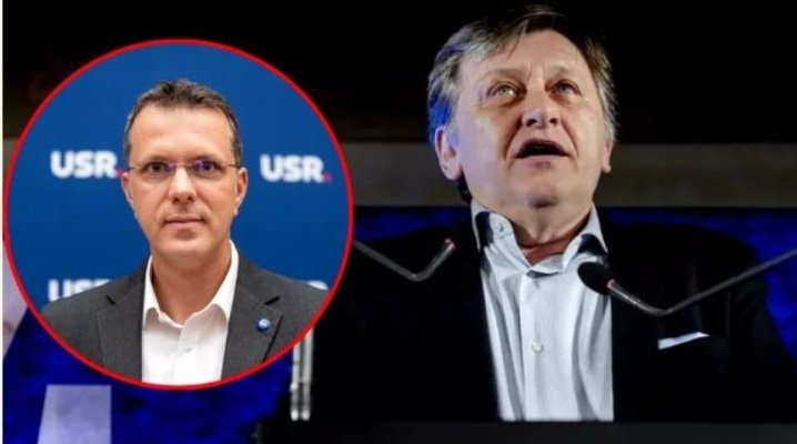 USR, după ce Crin Antonescu și-a suspendat candidatura: ”O marionetă cu comandă la pădure care răspunde cuminte la ordine”