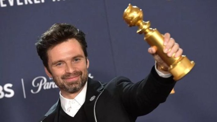 Povestea lui Sebastian Stan, actorul român premiat cu Globul de Aur 2025. A spus „România, te iubesc” pe scenă