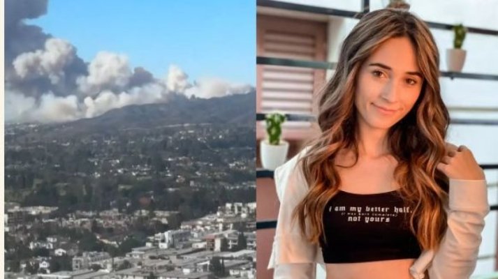 Andra Gogan a filmat de la fereastra apartamentului ei incendiul uriaș din Los Angeles: „Mi-am făcut bagajul”