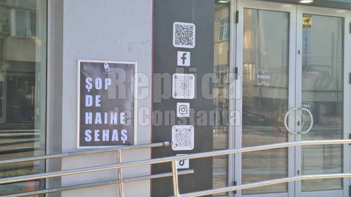 „Șop de haine sehaș“... sau cum ne insultă inteligența un patronaș de pe bulevardul Tomis! Video
