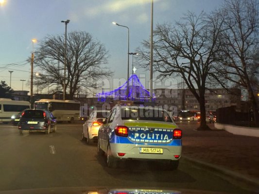 Atenție, șoferi! Poliția rutieră este încă în acțiune, pe străzile din Constanța, în ciuda protestelor