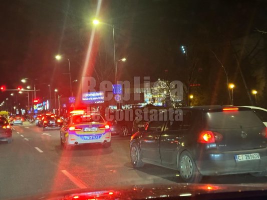 Atenție, șoferi! În ciuda protestelor de azi, poliția rutieră este încă în acțiune, pe străzile din Constanța