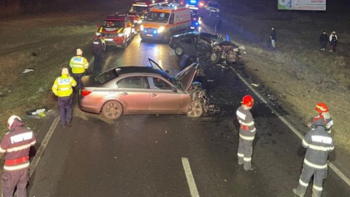 Accident teribil în Galați: un copil de 7 ani e în comă, alte două persoane sunt grav rănite