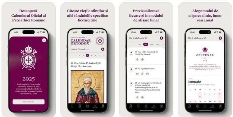 Patriarhia Română a lansat „Calendarul Ortodox” pentru telefonul mobil