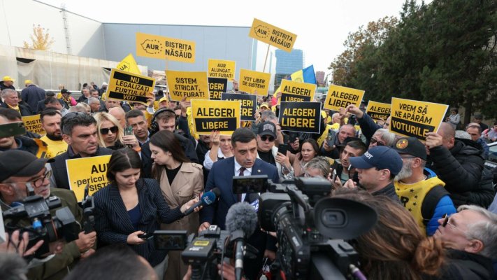 George Simion așteaptă 50.000 de oameni la protestul AUR: “Este un protest al poporului român, noi doar oferim platforma legală”
