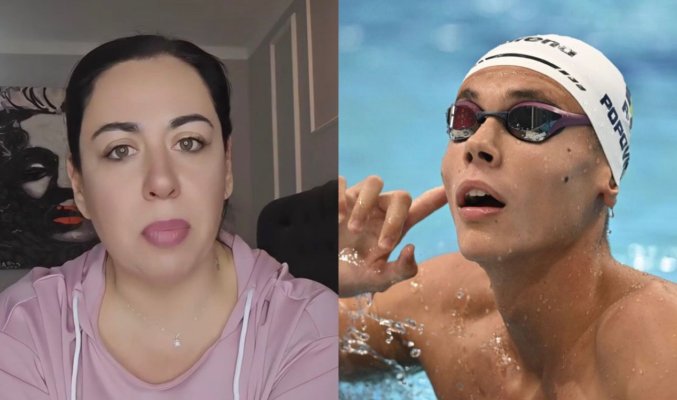 De ce îi face Oana Roman înapoiați și proști pe cârcotașii lui David Popovici. Video