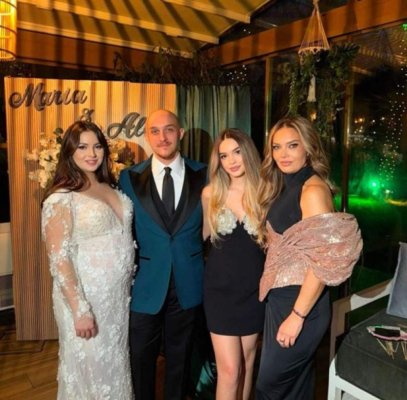 Cu ce se ocupă nora lui Leonard Doroftei. Alexandru Doroftei și iubita lui, Maria, s-au căsătorit