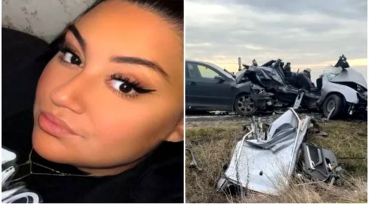 Ea este tânăra care a murit alături de bunica ei și încă un prieten într-un grav accident rutier 