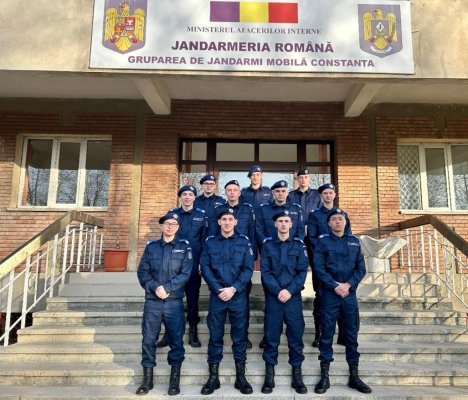 Gruparea de Jandarmi Constanța și-a mărit echipa cu 11 membri