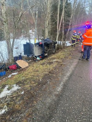 Accident grav la Ciumârna, șapte persoane implicate. Planul Roșu a fost activat