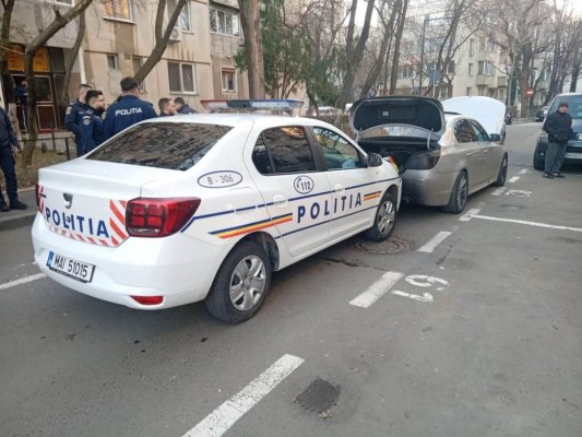 Șofer drogat, urmărit de polițiști pe străzile din București