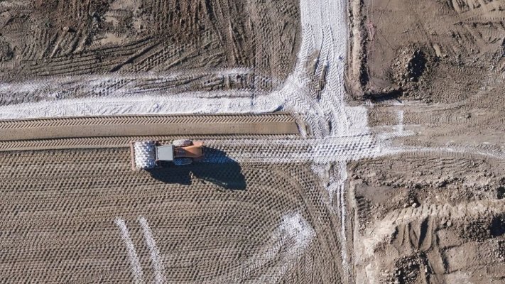 Primul Drum Expres din România a intrat în ultima fază de construcție