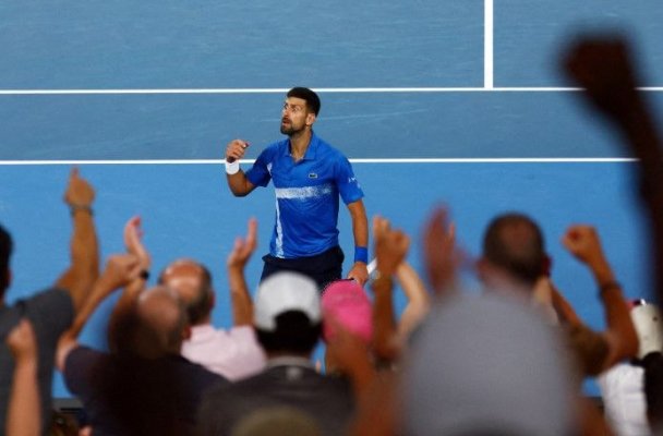 Tenis: Novak Djokovic, în sferturile de finală ale turneului Australian Open, pentru a 15-a oară
