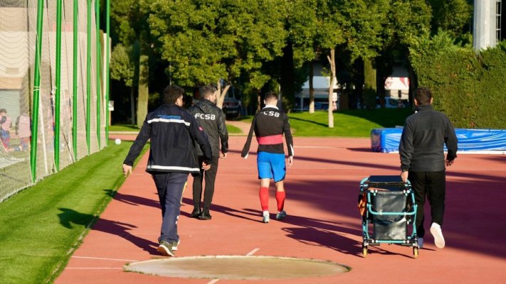 Căpitanul FCSB, urlete de durere în amicalul cu Hamburg. Primul diagnostic al medicilor e crunt: OUT pentru restul sezonului