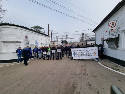Protest în penitenciare: Deținuții nu vor mai fi duși la instanțe… iar activitatea poate fi blocată complet
