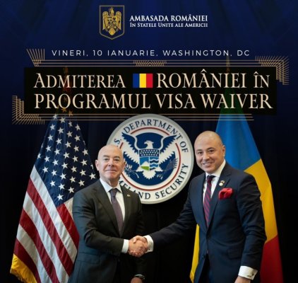 Este oficial! Românii vor merge în SUA fără vize - Anunțul ambasadei României în Statele Unite ale Americii