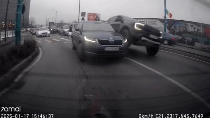 O șicanare în trafic s-a terminat cu un deznodământ nefericit 