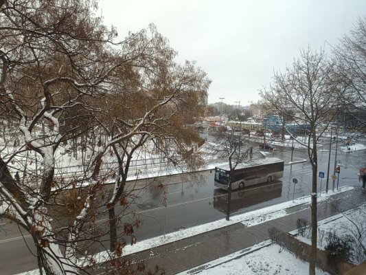 Primăria Constanța în alertă după codul galben de ninsori