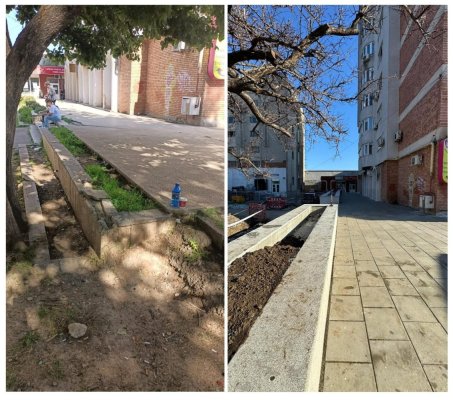 Lucrări de infrastructura urbană în cartierul Tomis III