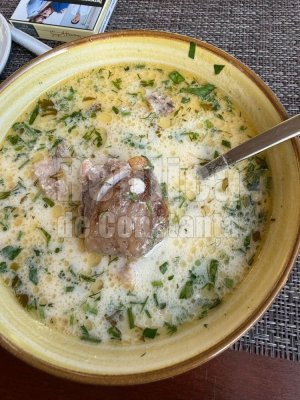La Sabroso, ciorba de pui a la grec... o lătură de toată jena!