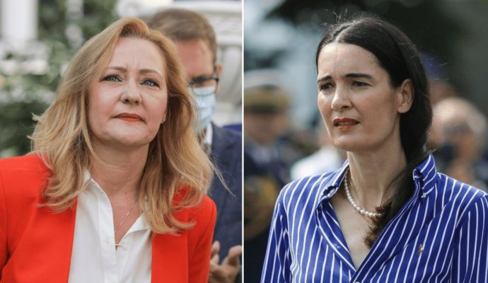 Elena Lasconi se păruiește cu Clotilde Armand. Vezi de ce